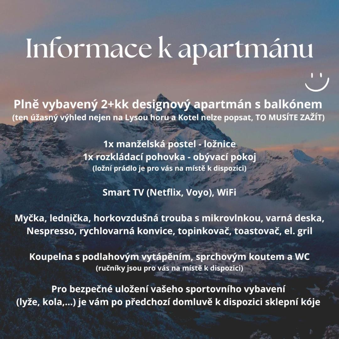 Apartman Vista Rokytnice Rokytnice nad Jizerou Esterno foto